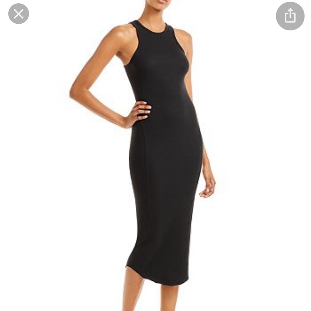 NWT rag & bone Rib Tank Midi Dress - Green - S